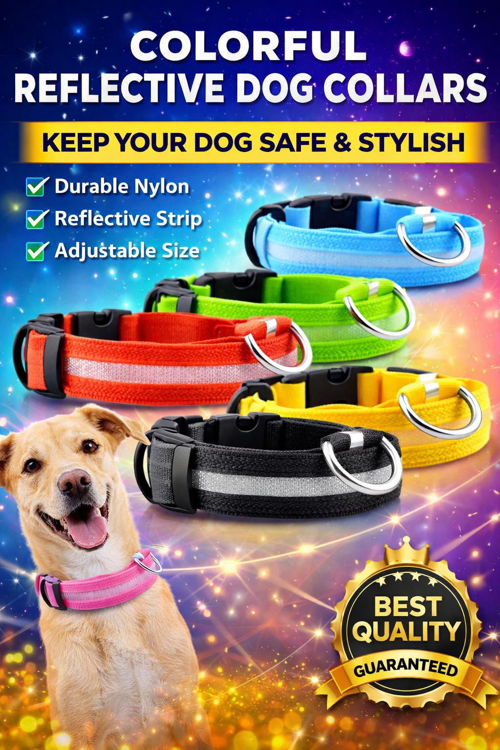 LED Pet Safety Collar